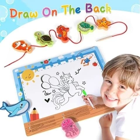 Рыбалка с магнитной доской