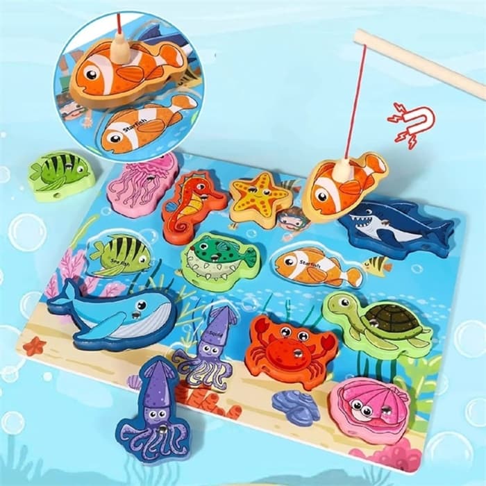 Рыбалка с магнитной доской