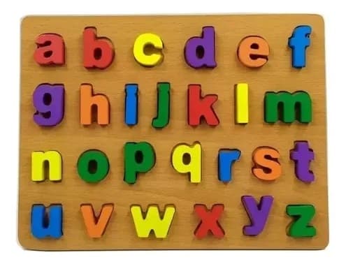 Вкладыш алфавит английский маленькие буквы 0725