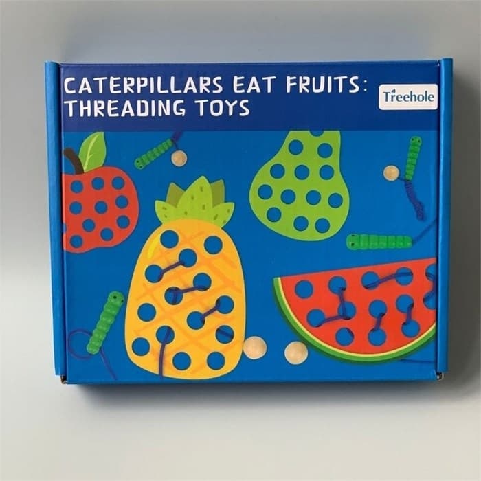 Шнуровка. Арбуз, Груша, Ананас, Яблоко