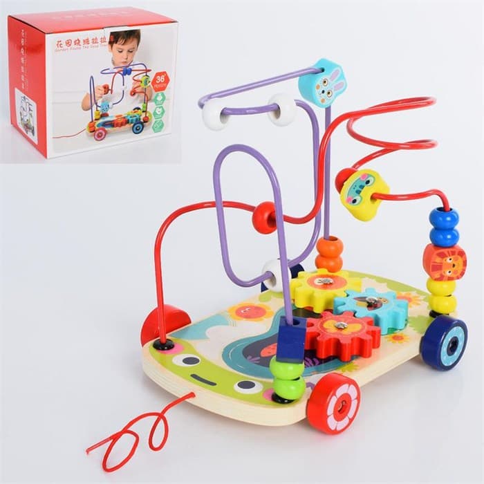 Пальчиковый лабиринт с шестеренками JHTOY-412