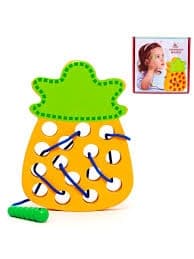 Шнуровка фрукты в коробке Ананас