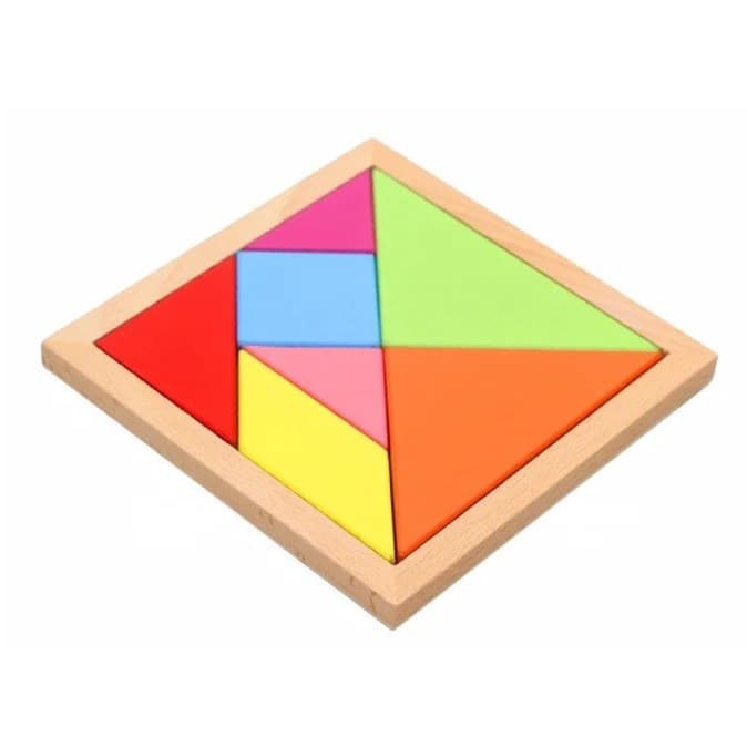 Головоломка Танграм толстый 14*14