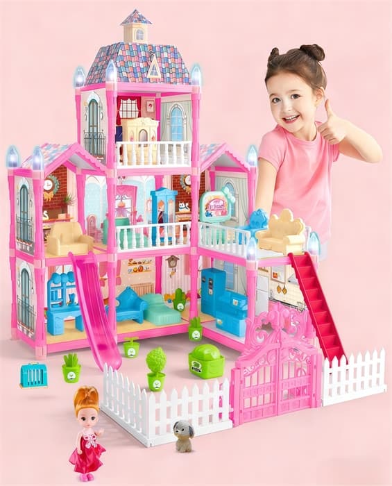 Кукольный домик Барби 191 дет 636-4