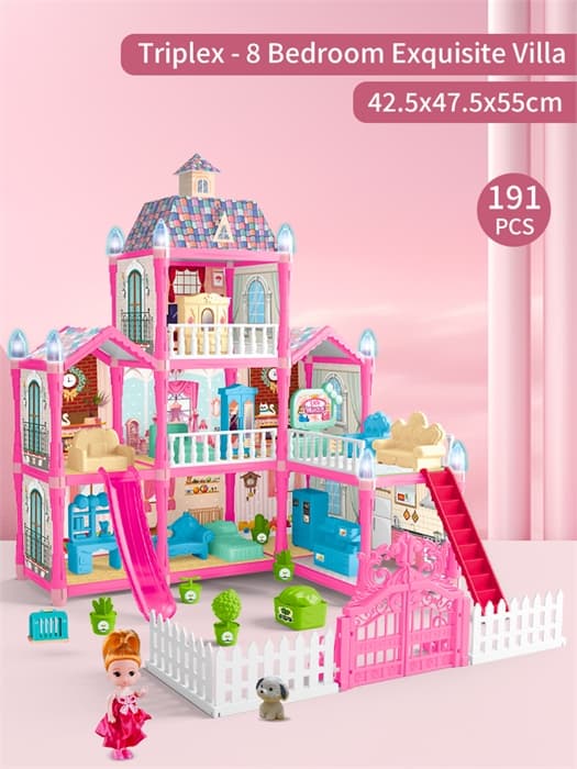 Кукольный домик Барби 191 дет 636-4