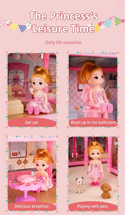 Кукольный домик Барби 191 дет 636-4