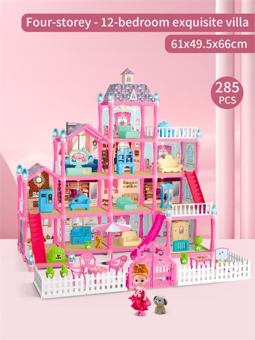 Кукольный домик Барби из 13 комнат 285 дет 636-7