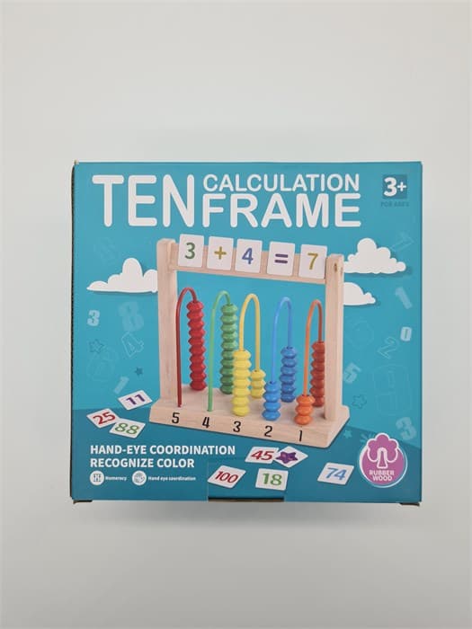 Счеты с цифрами Ten Frame FT