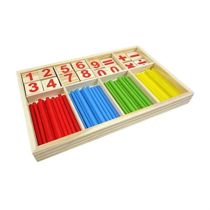 Счетные палочки в наборе