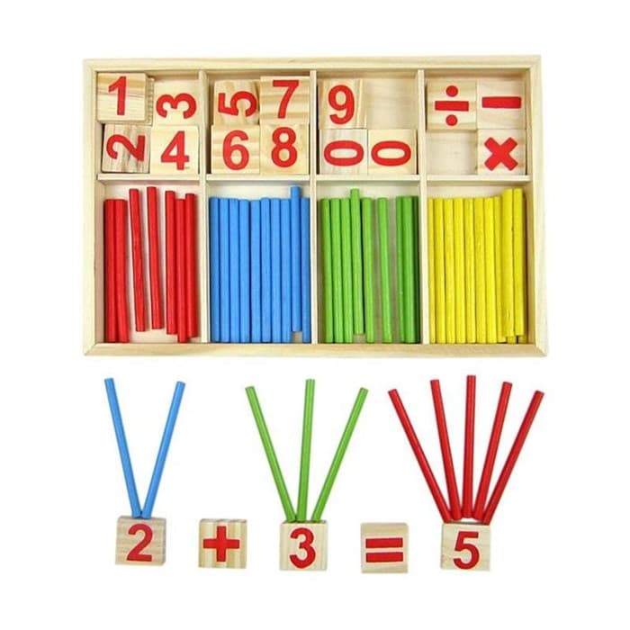 Счетные палочки в наборе