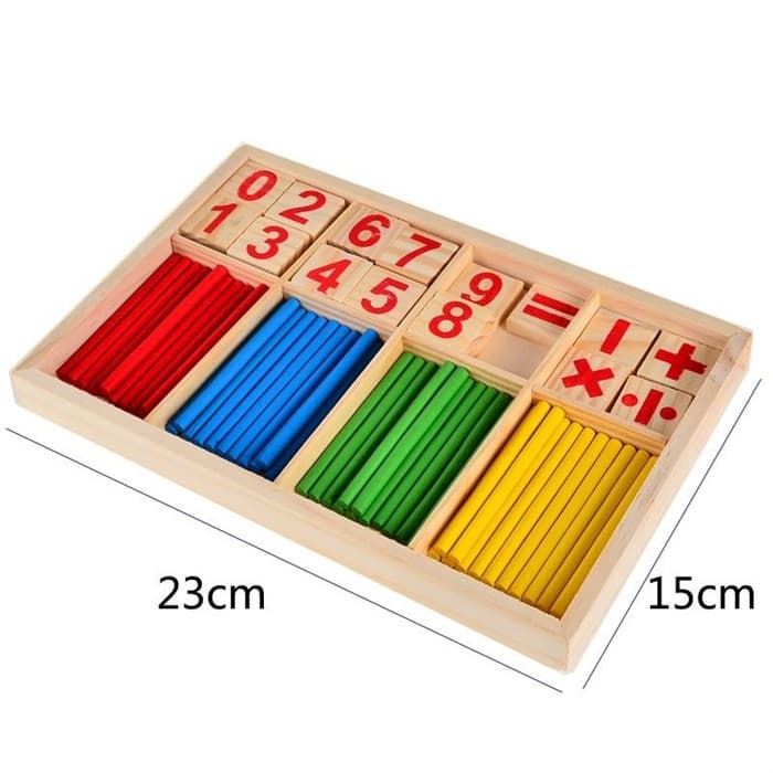 Счетные палочки в наборе