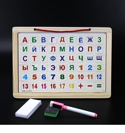 Магнитная доска с алфавитом 3120 Главная  Каталог  Мольберты и Магнитные доски  Магнитная доска с алфавитом 3120