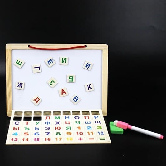 Магнитная доска с алфавитом 3120 Главная  Каталог  Мольберты и Магнитные доски  Магнитная доска с алфавитом 3120