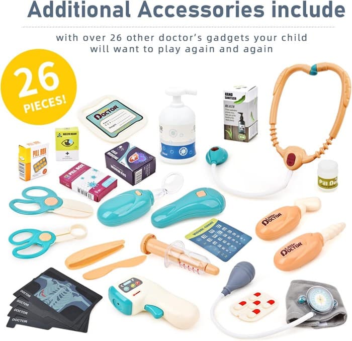 Игровой набор Доктора стол-тележка 660-90