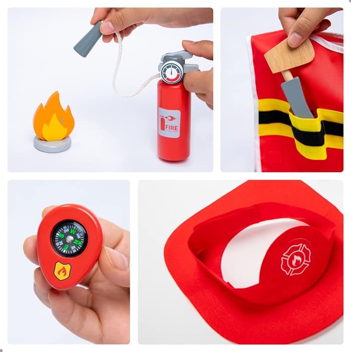 Набор деревянный Пожарник