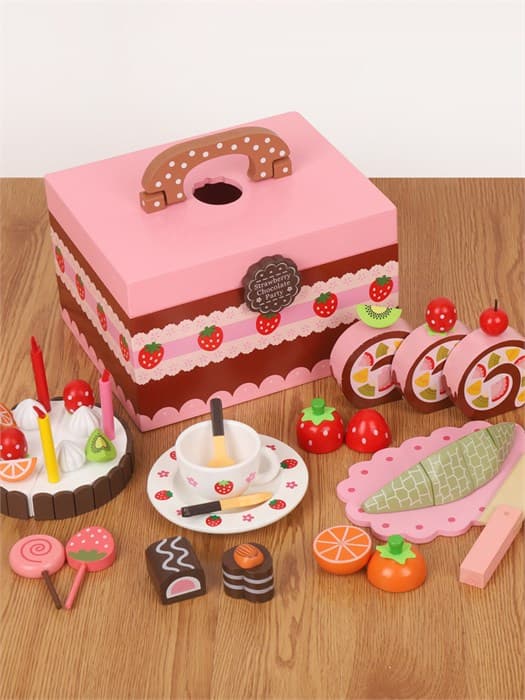Игровой набор Торт на День Рождения. Розовый KBQ-2019033