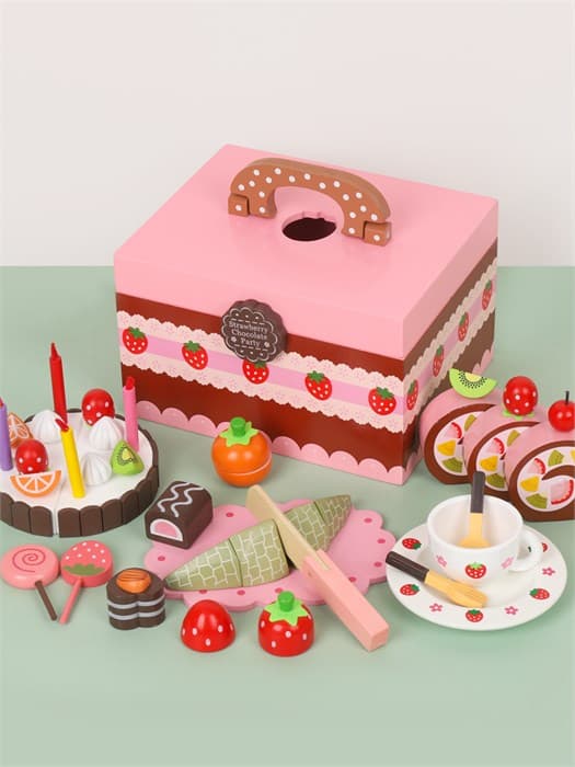 Игровой набор Торт на День Рождения. Розовый KBQ-2019033
