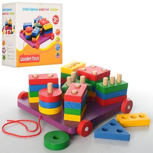 Сортер Человечек на колесах