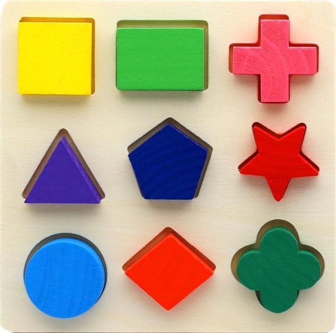 Логический планшет Фигурки