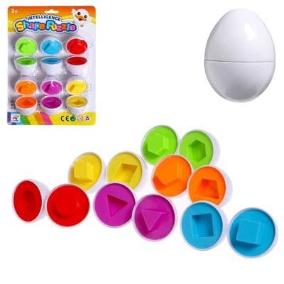 Пазл "Яйца" развивающая игра-сортер
