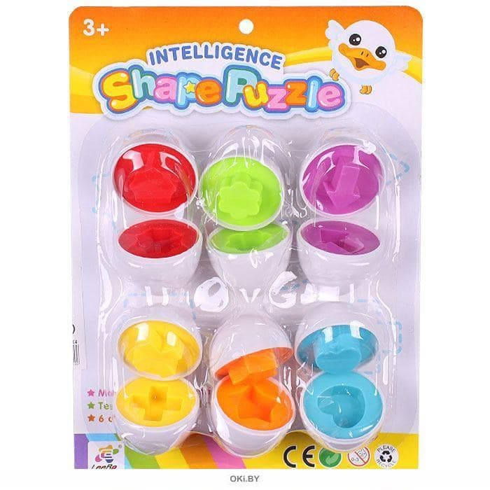 Пазл "Яйца" развивающая игра-сортер