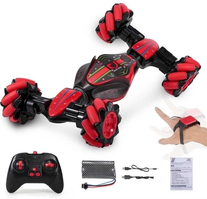 Машинка на радиоуправлении Перевертыш красный 10243