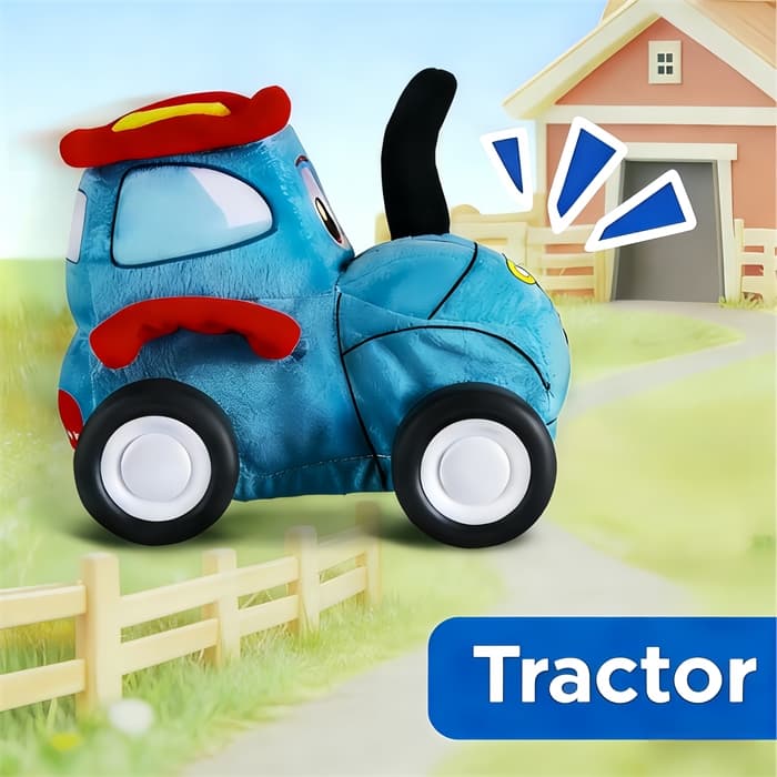 Плюшевая машина с ДУ Police QL8001C-3