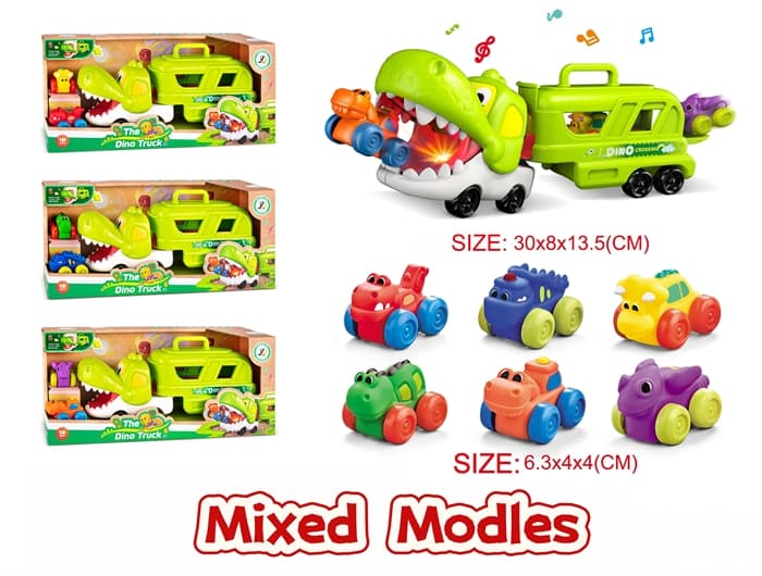 Машинка инерционная Дино JZD-222