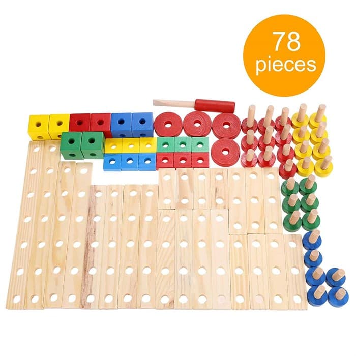 Деревянный конструктор Самолет