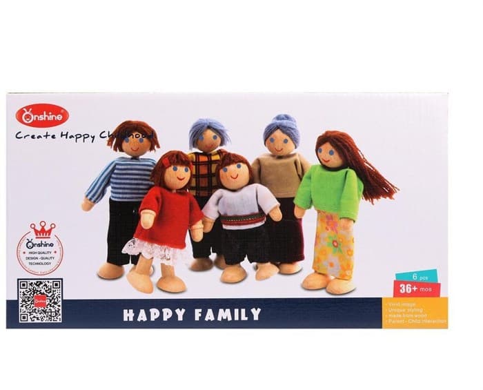 Набор кукол для Домика TNWX-6164