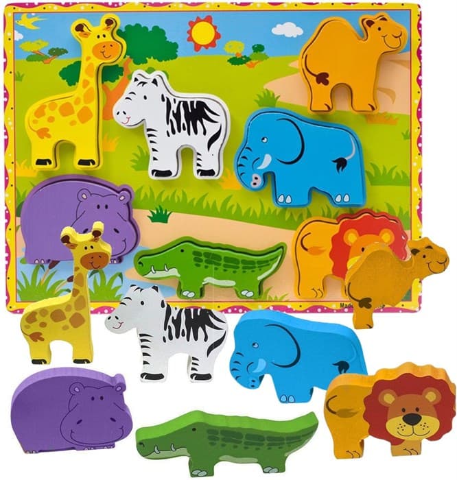 Рамка вкладыш деревянная Животные FT