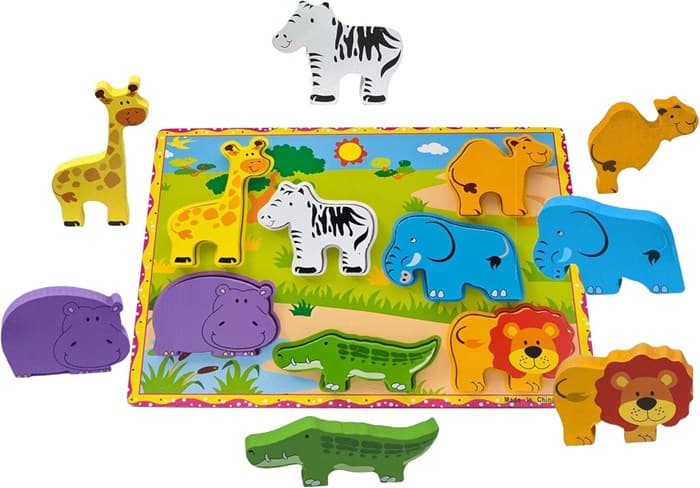 Рамка вкладыш деревянная Животные FT