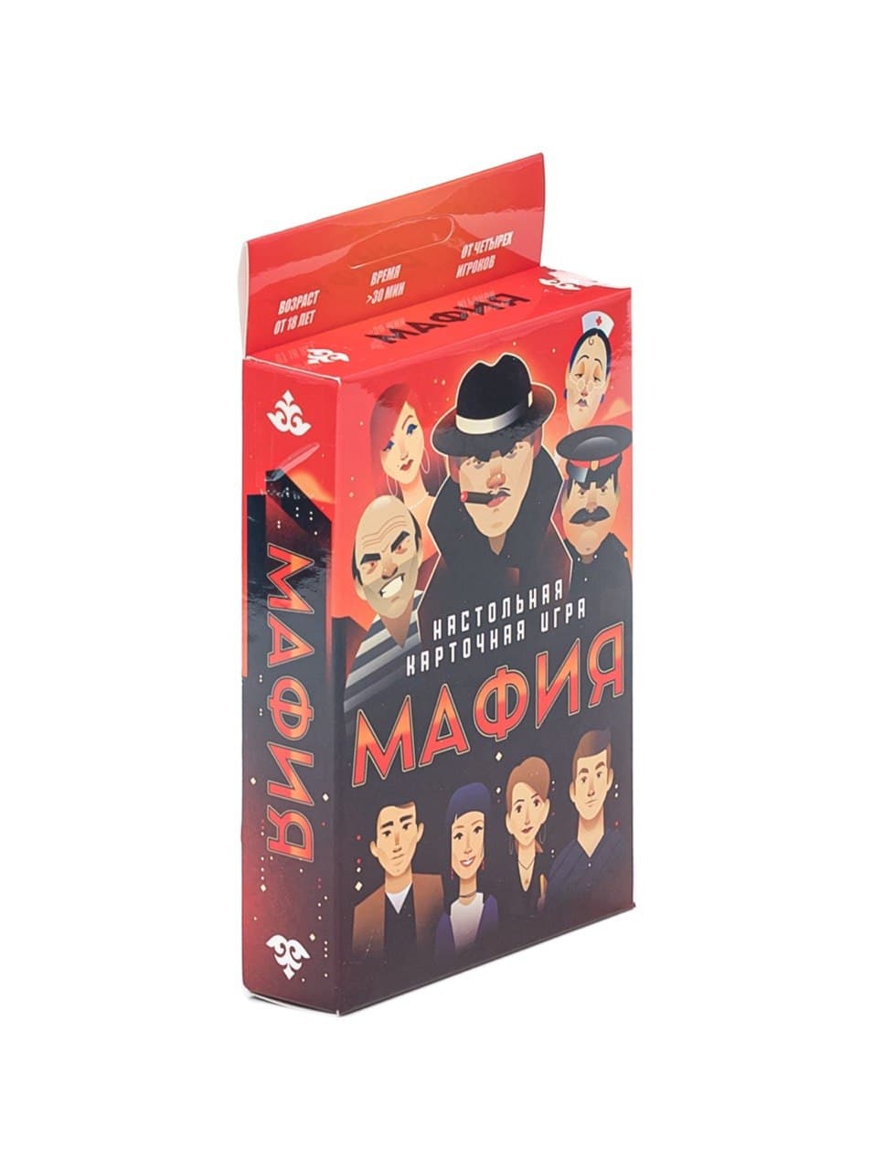 Настольная игра "Мафия"красный