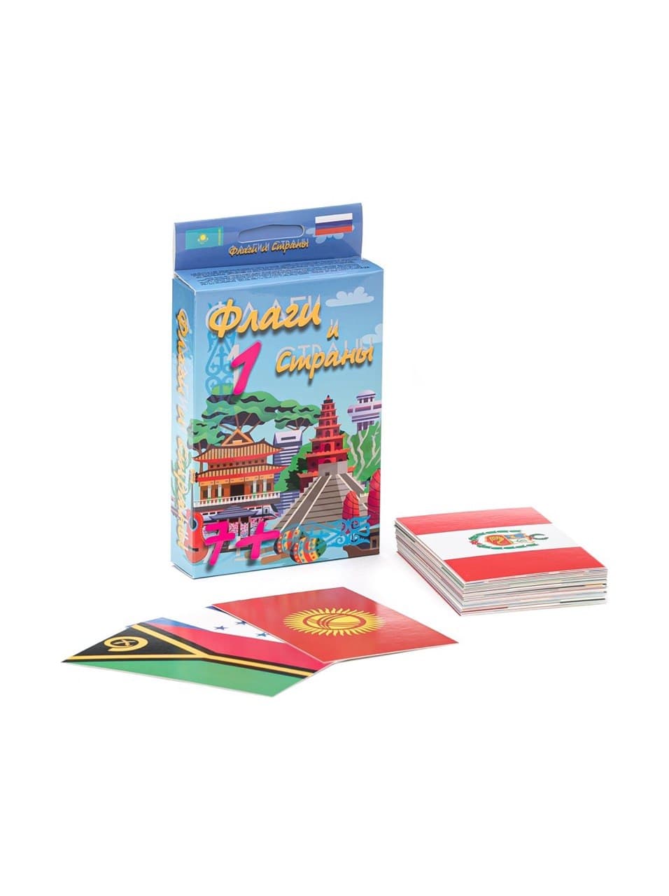 Настольная игра "Флаги и страны 1"