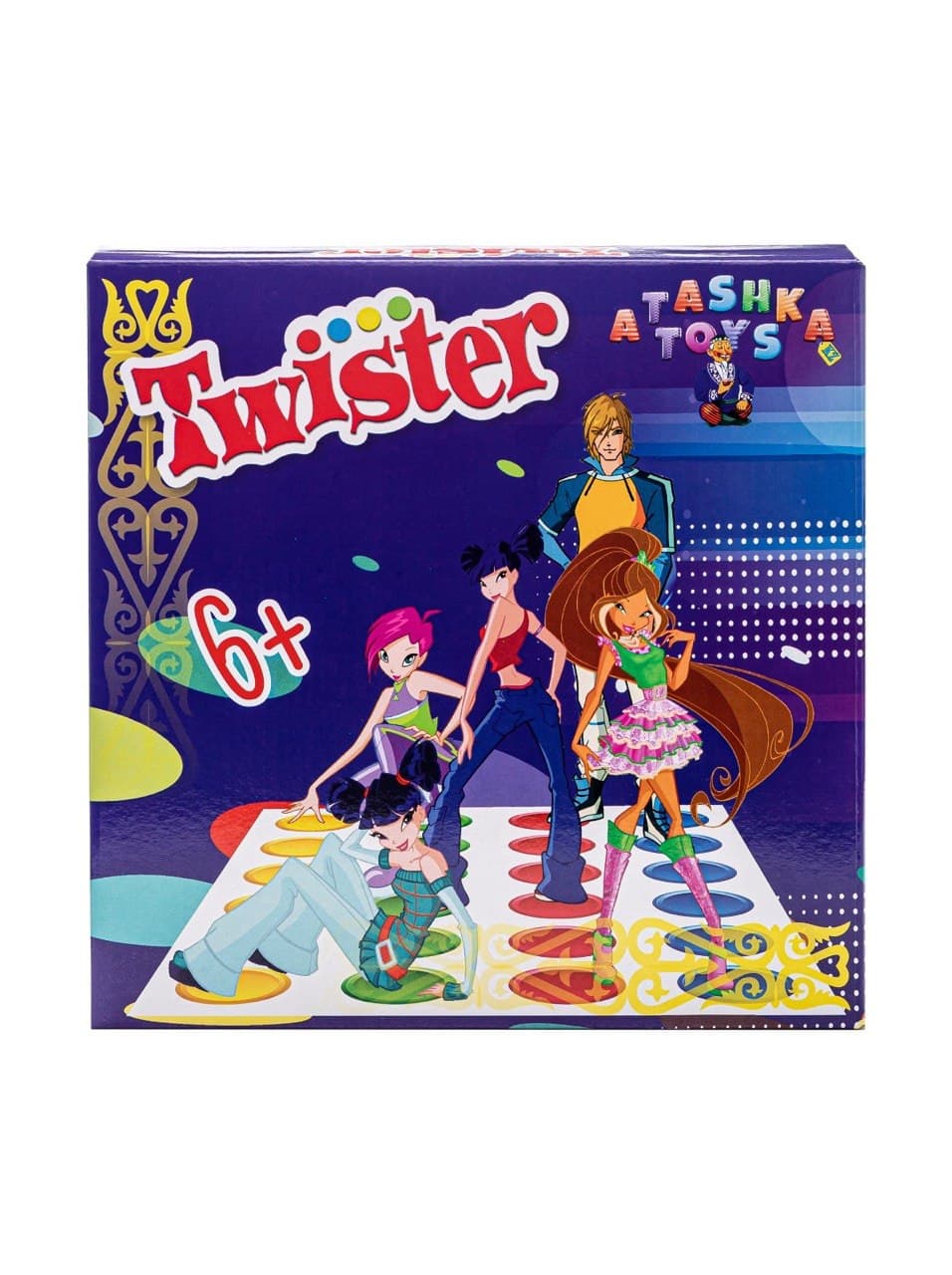 Настольная игра "Twister"синий
