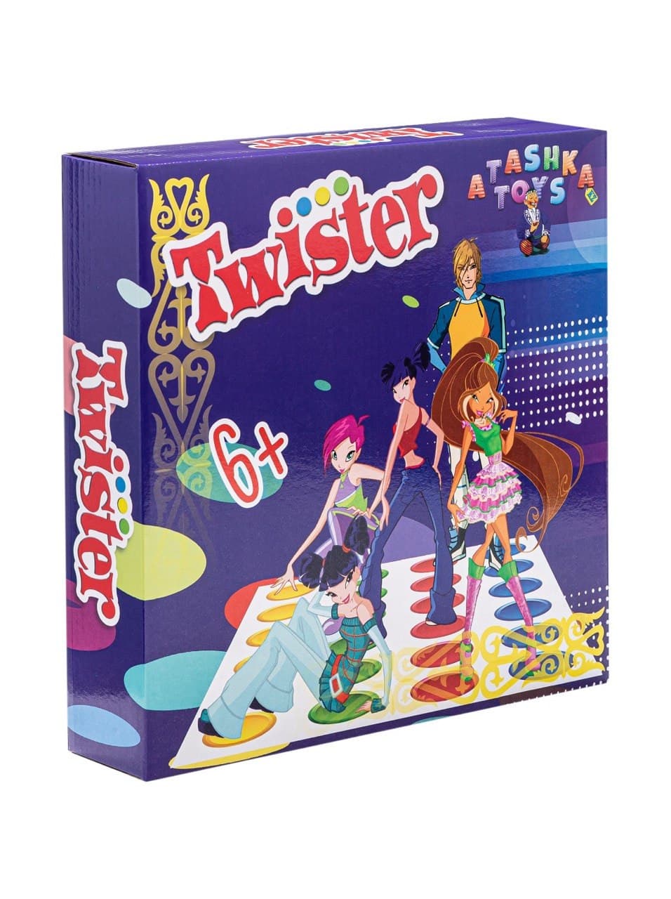 Настольная игра "Twister"синий