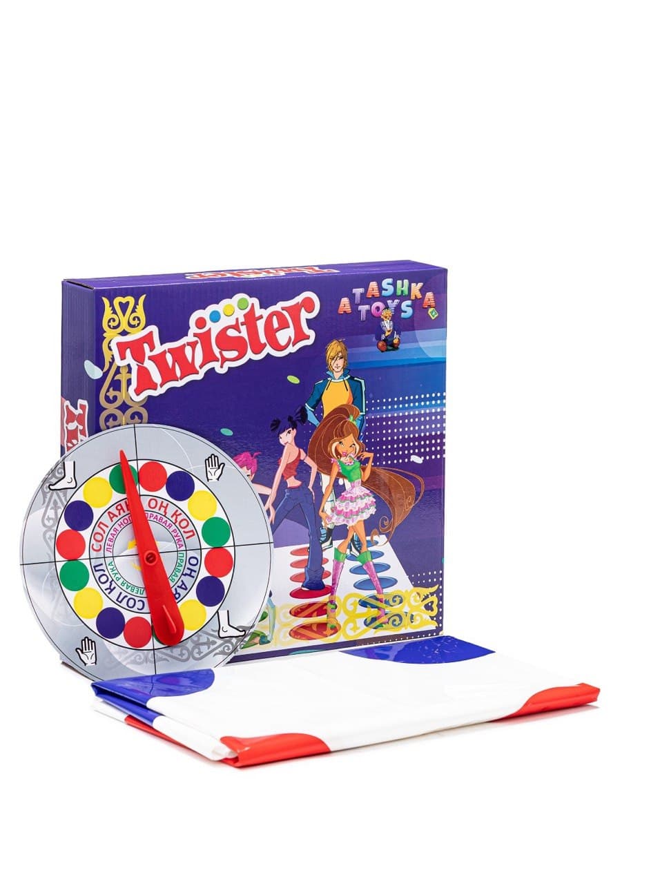 Настольная игра "Twister"синий