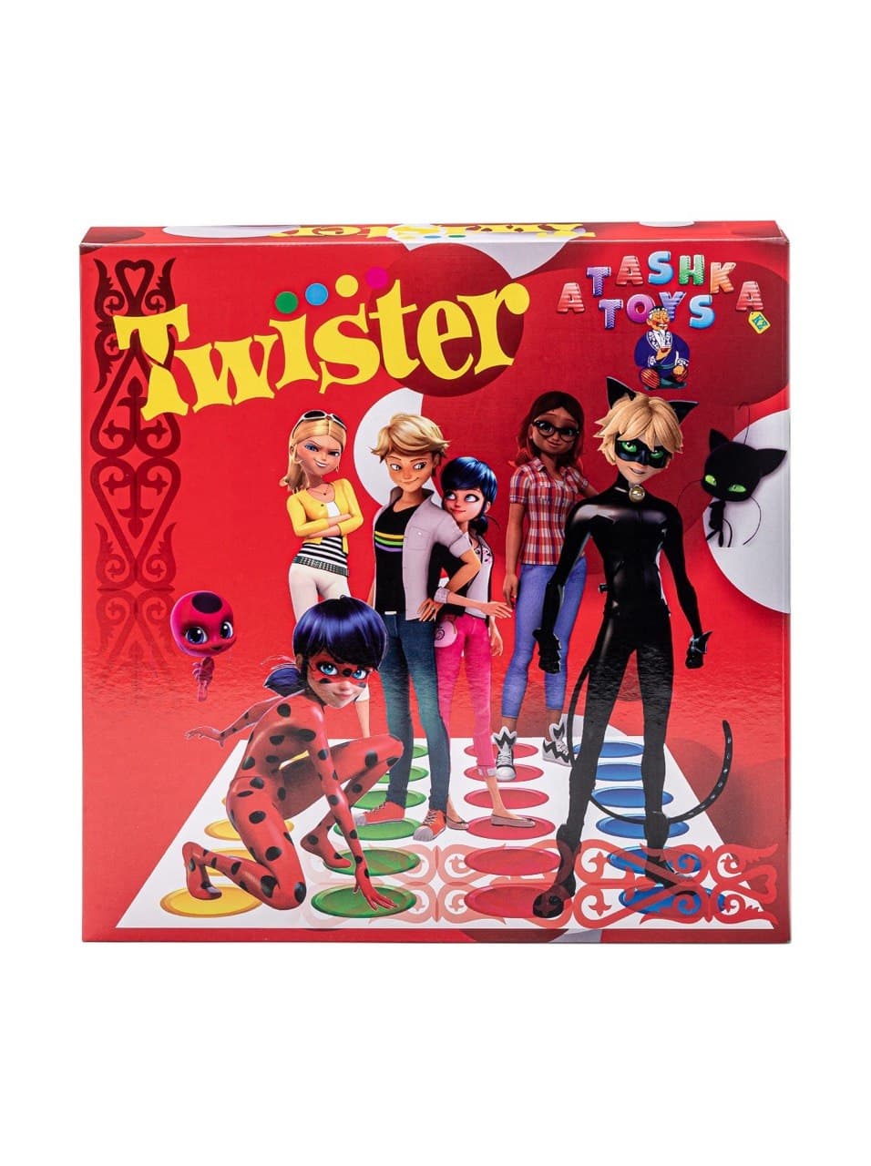 Настольная игра "Twister"красный