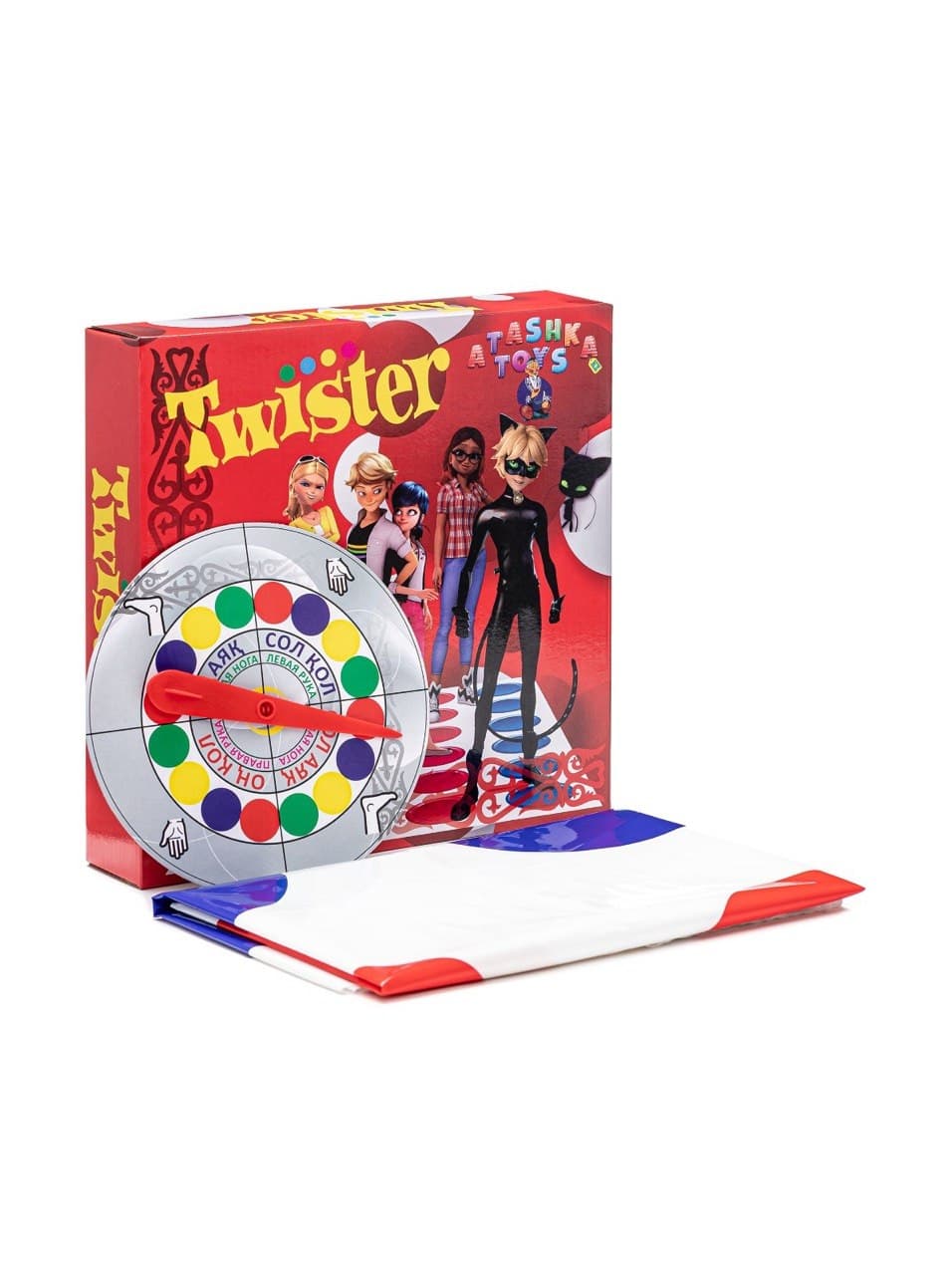 Настольная игра "Twister"красный