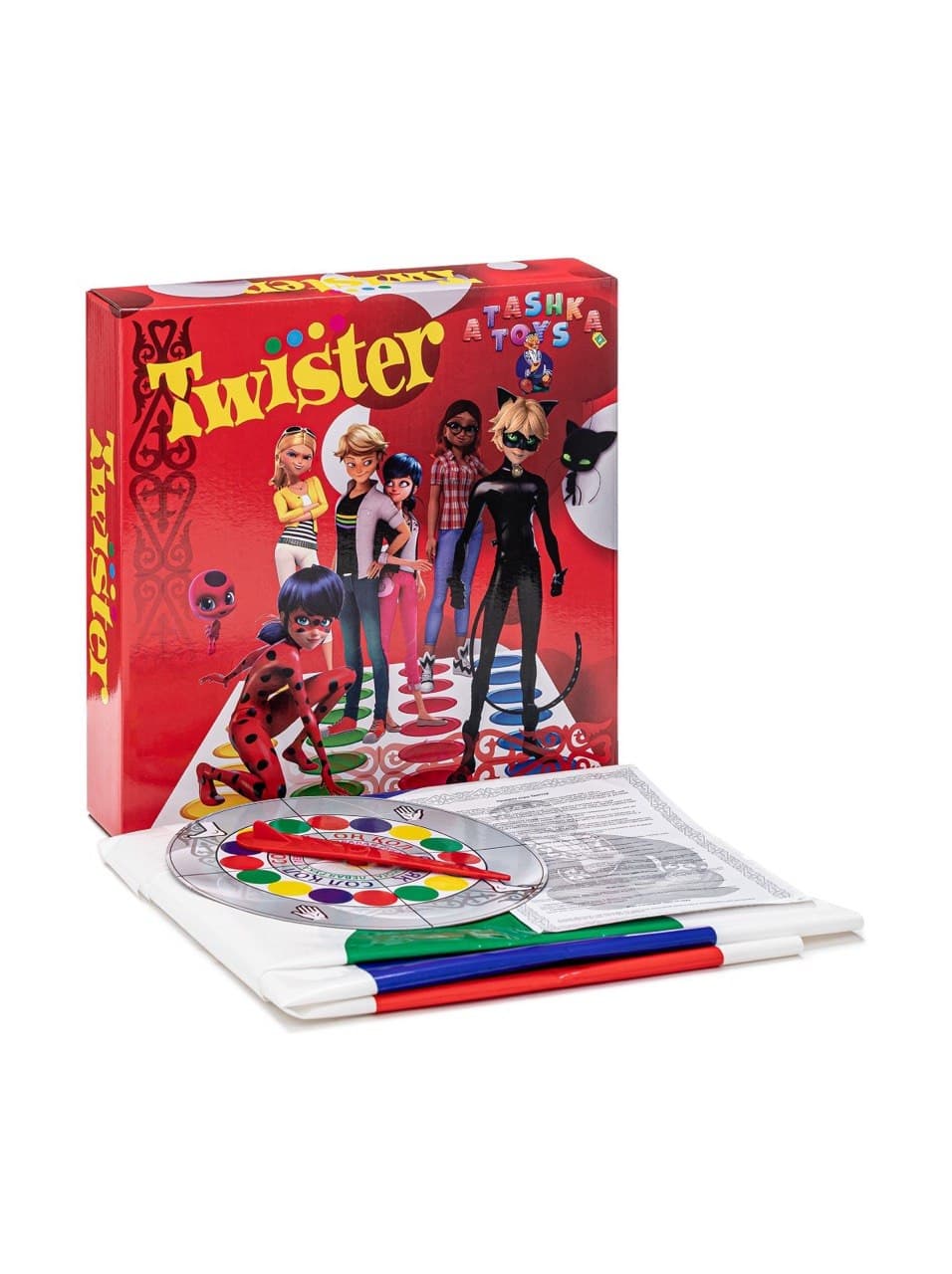 Настольная игра "Twister"красный