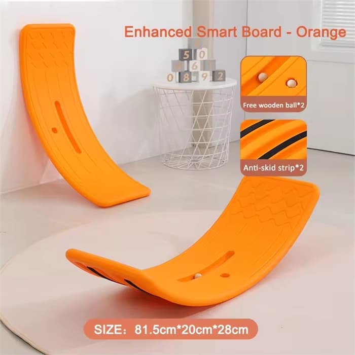 Балансборд LY-1302 Дуга c шариком Orange
