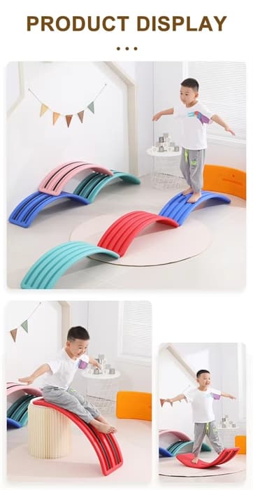 Балансборд LY-1303 Дуга c шариком Grey