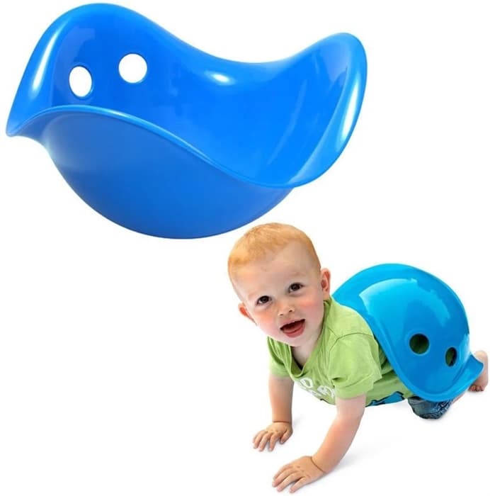 Детские вестибулярные качели-балансир Черепашка LY-1014 (Синий)