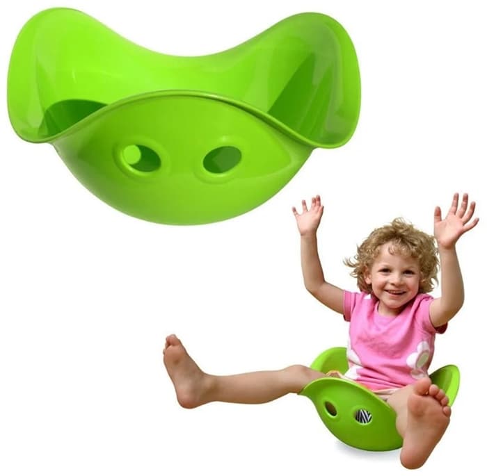 Детские вестибулярные качели-балансир Черепашка LY-1014 (Зеленый)