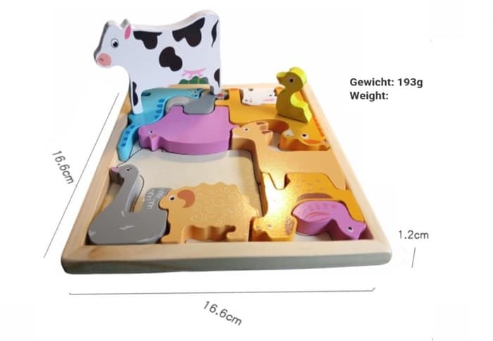 Пазл-тетрис "Домашные животные" JHTOY-629