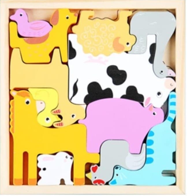 Пазл-тетрис "Домашные животные" JHTOY-629