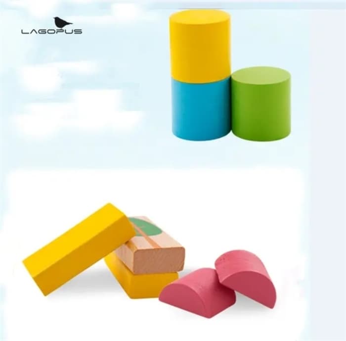 Деревянный конструктор 62 деталей MZ-5018