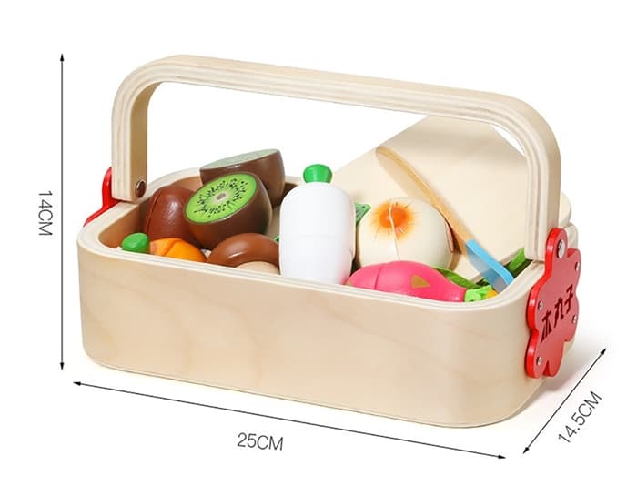 Игровой набор Фрукты и Овощи на магните JHTOY-398