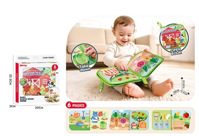 Книжка-игрушка Busy book Ферма 6092