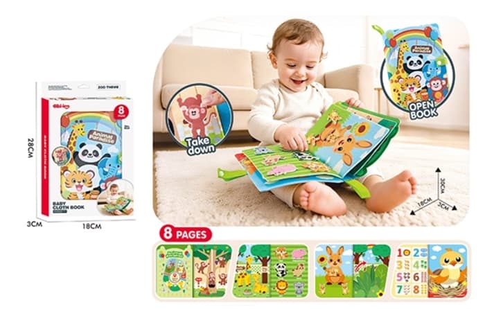 Книжка-игрушка Busy book Животные 6097